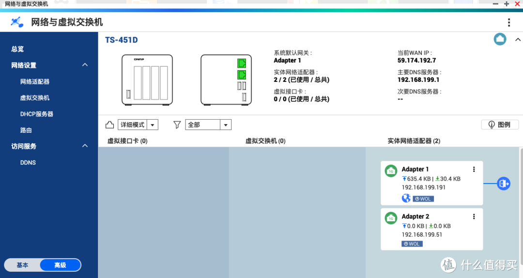 网口不够用？一招教你将 NAS 变身虚拟交换机