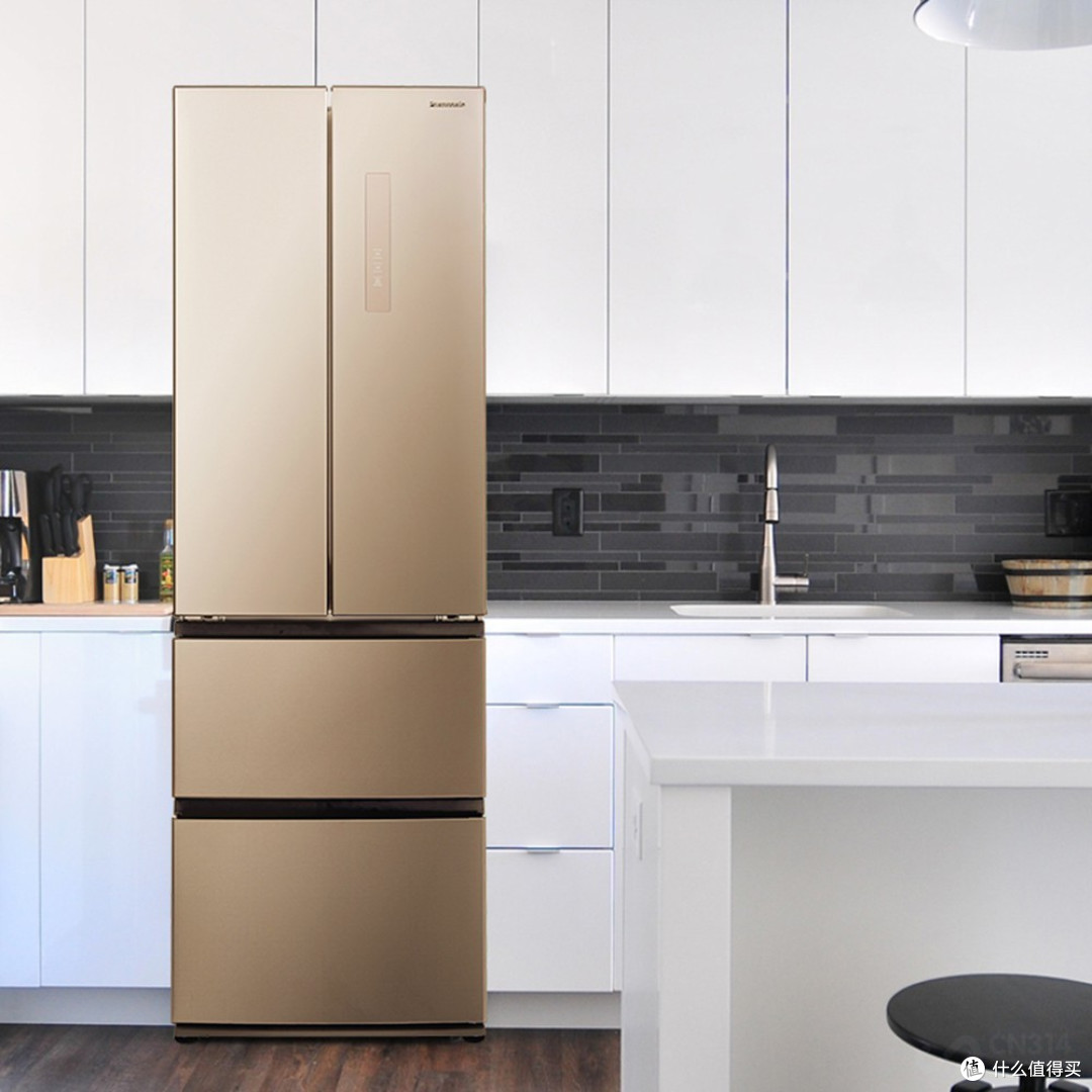 伊莱克斯ehe5209gd 多门冰箱冰箱由变温抽屉,保湿果蔬盒,三层隔层,两