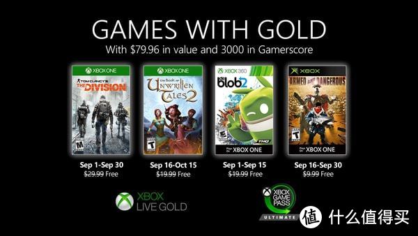 为什么没有地平线3 ！Xbox金会员9月免费游戏包括《全境封锁》在4款游戏
