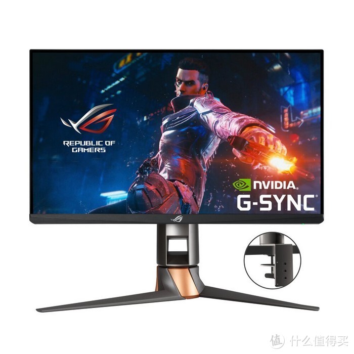 华硕发布ROG Swift PG259QNR*级电竞屏，配备夹式支架、360Hz高刷、支持RLA延迟分析技术