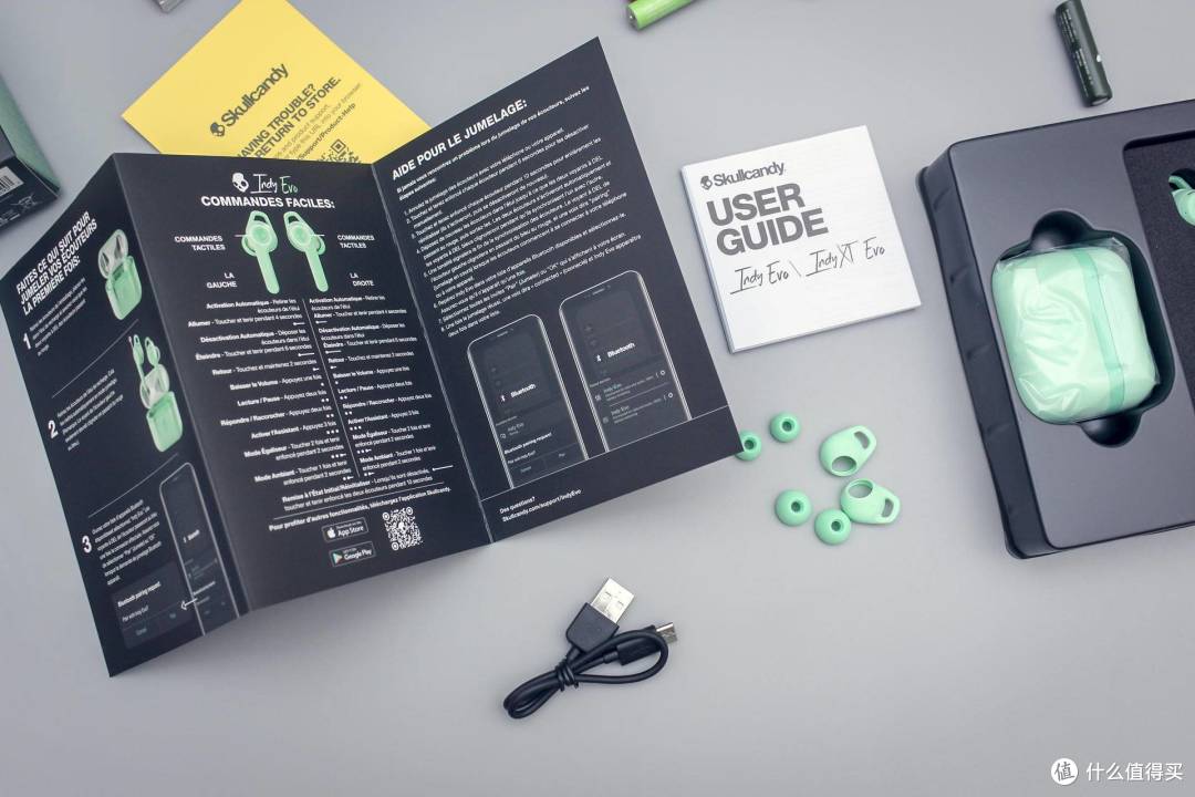 skullcandy indy evo 真无线耳机尽显时尚
