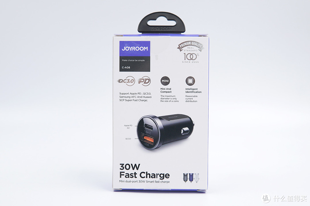 双口支持30W：JOYROOM 30W 1A1C车充评测