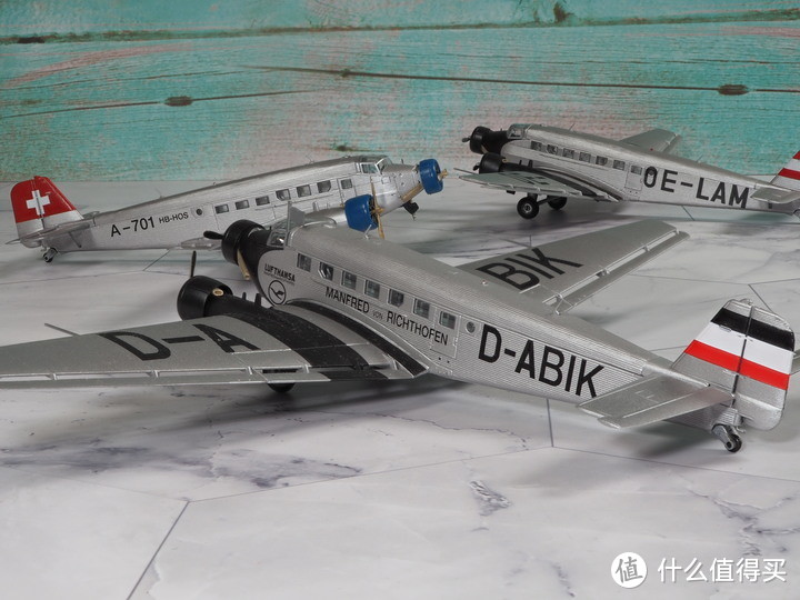 【我的收藏爱好之飞机模型Herpa Junkers Ju-52 大集合】-“生活再苦我也要活