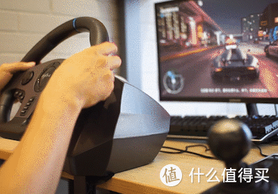 莱仕达V9游戏方向盘在手，办公室也能变成赛道