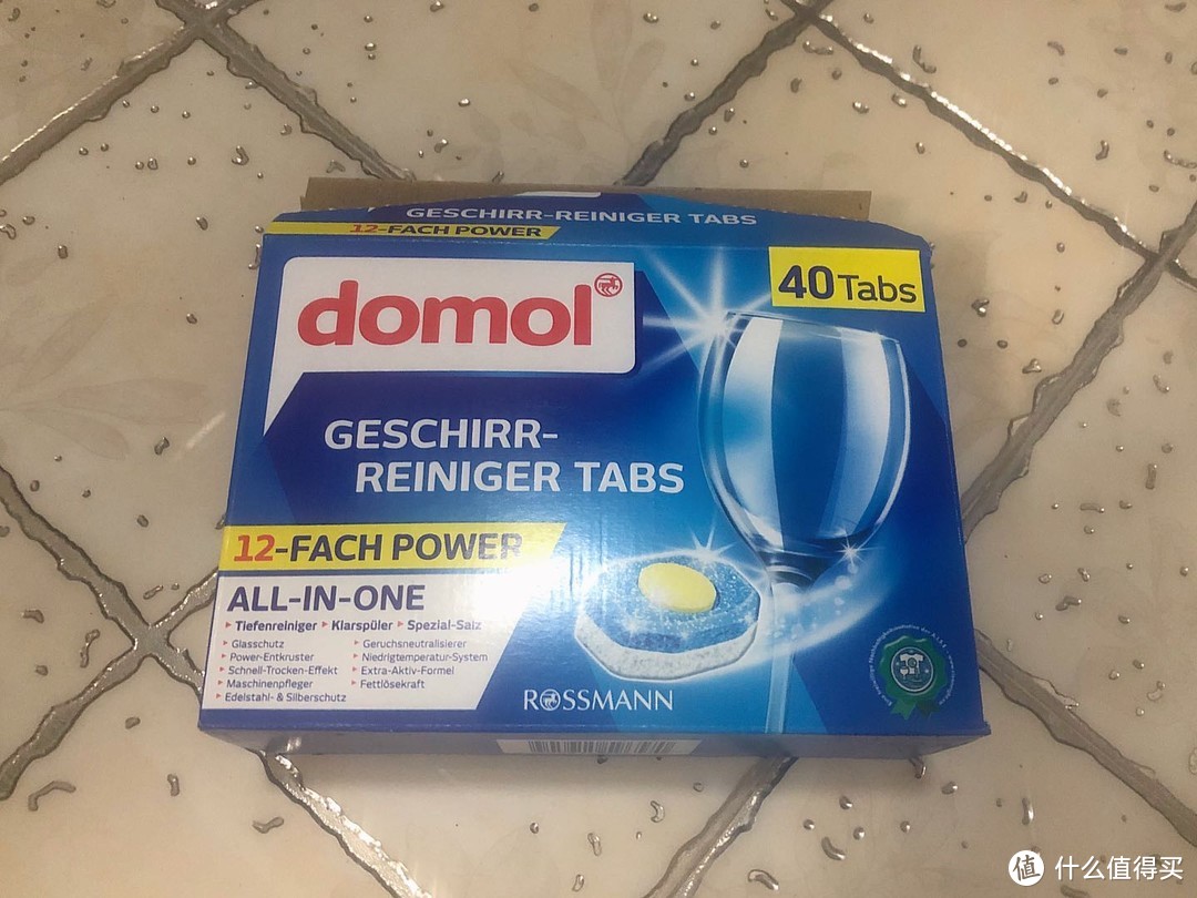 德国超市domol洗碗块使用感受：domol 12-fach power