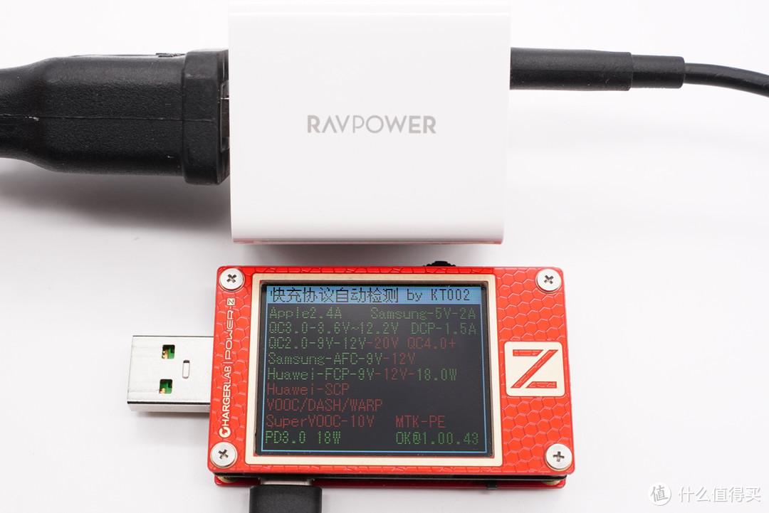 拆解报告：RAVPOWER 18W 1A1C双口快充充电器RP-CPCN007