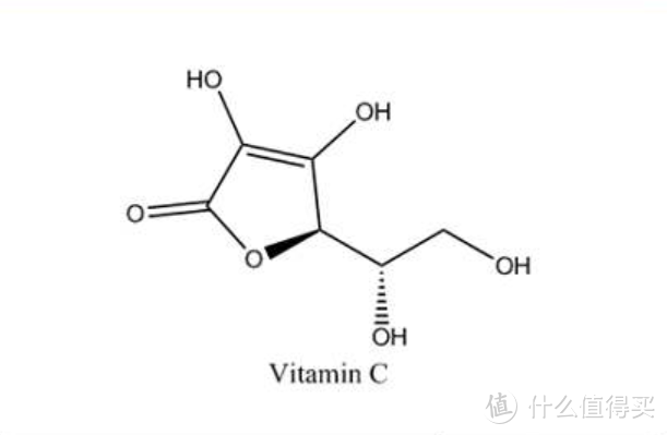 维生素C结构式（图片引自网络）