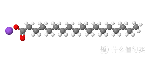 硬脂酸钠结构式(图片引自网络)