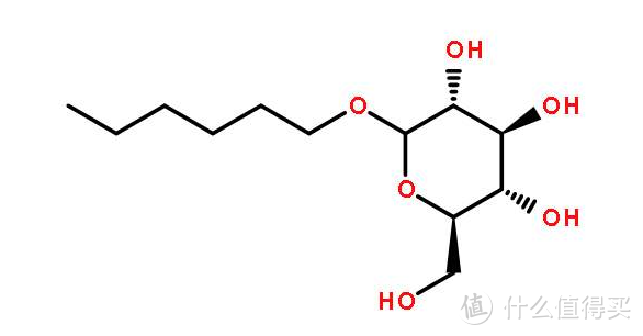 烷基糖苷结构式（图片引自网络）