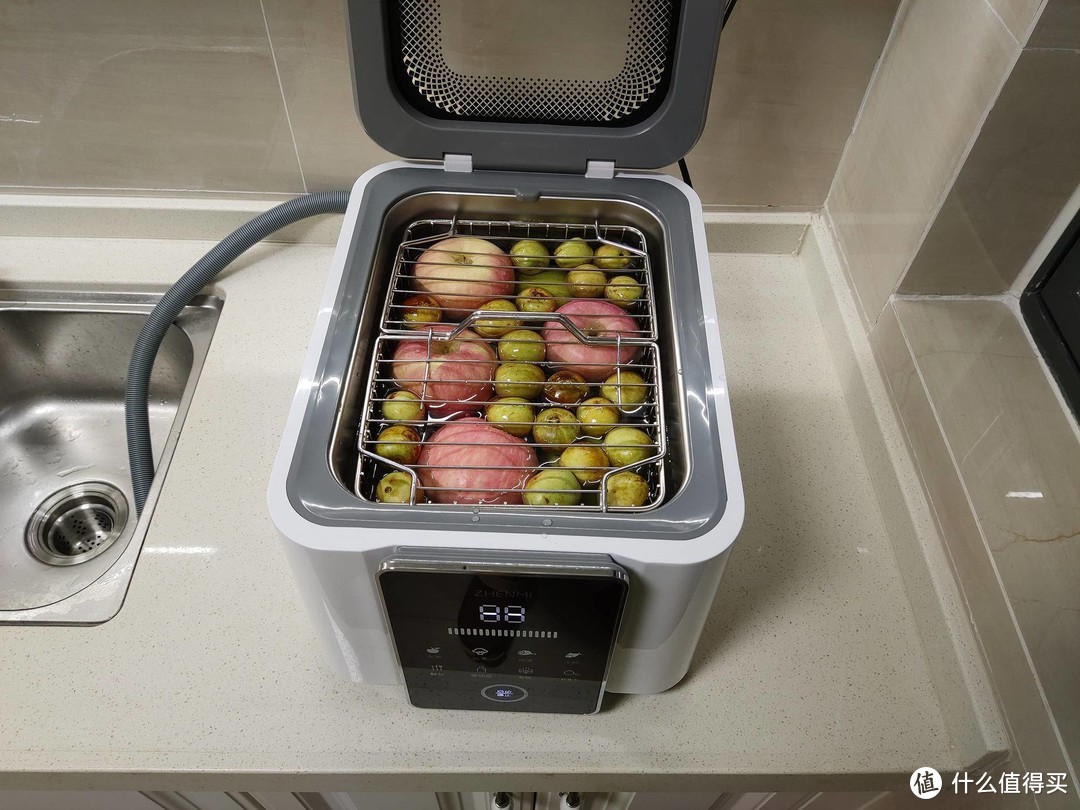 臻米果蔬清洗机X7，呵护家人食材安全有保障