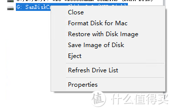 选择Format disk formac