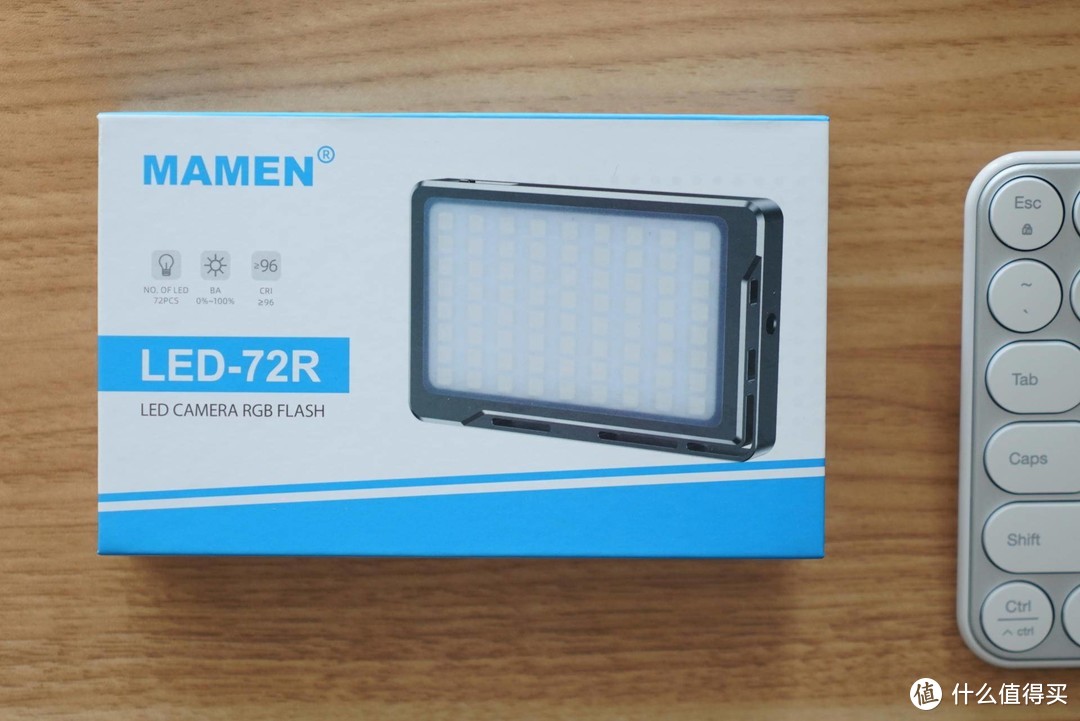 神说要有光，于是有了MAMEN慢门 LED-72R RGB补光灯