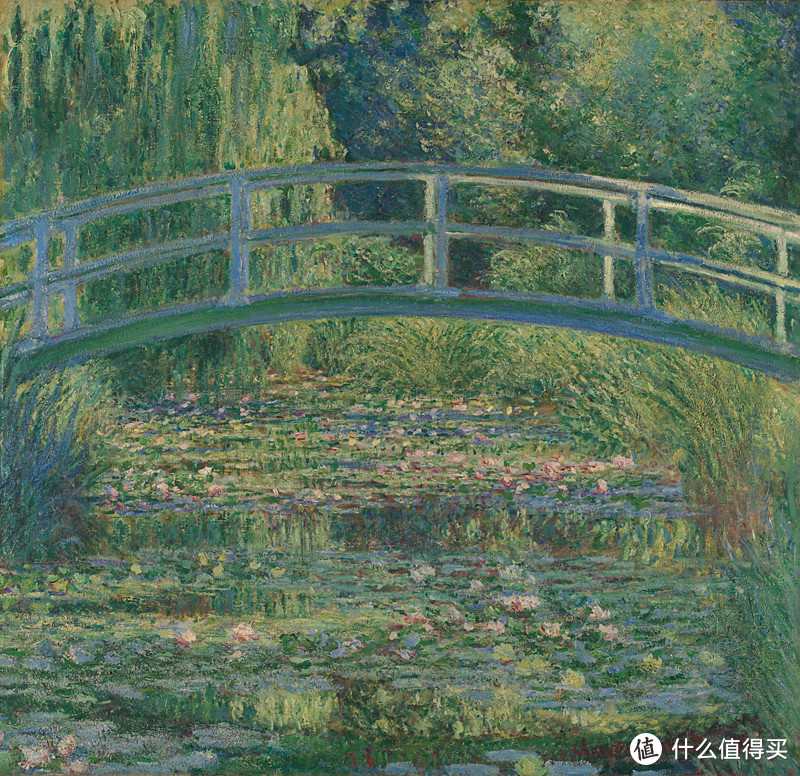 The Water-Lily Pond  1899  收藏于英国国家美术馆