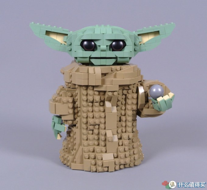 萌萌的尤达大师乐高75318星球大战曼达洛人thechild测评