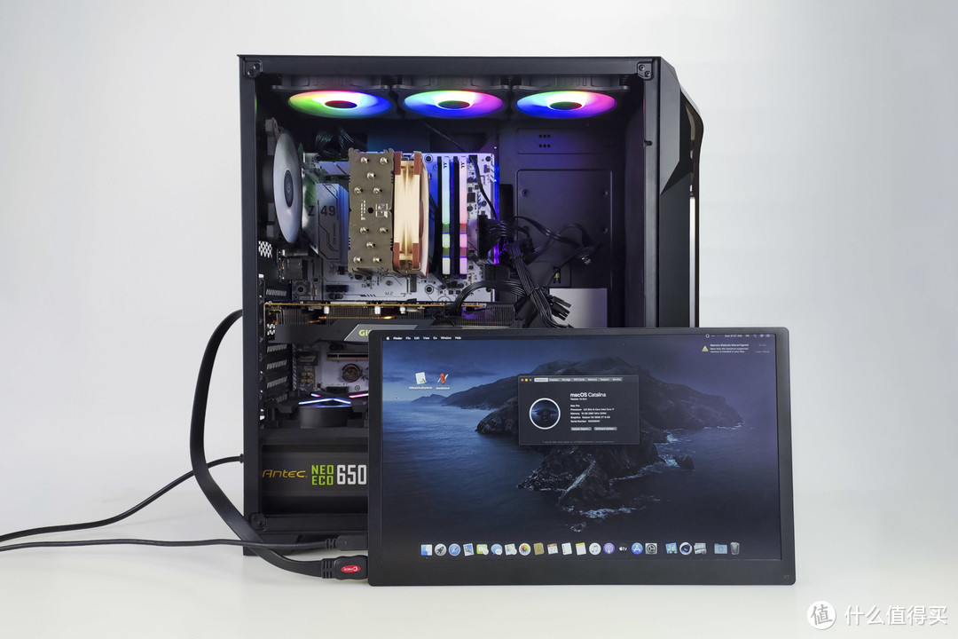 七彩虹CVN Z490 GAMING FROZEN V20 +i7-10700K