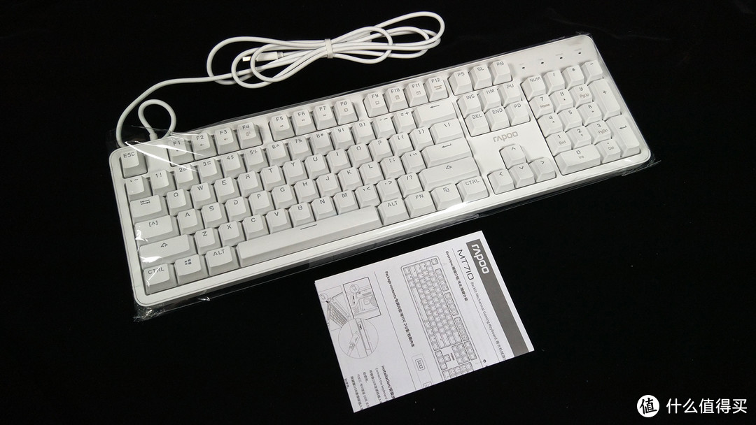 办公小清新，科技与美学的又一次融合——雷柏MT710机械键盘简评