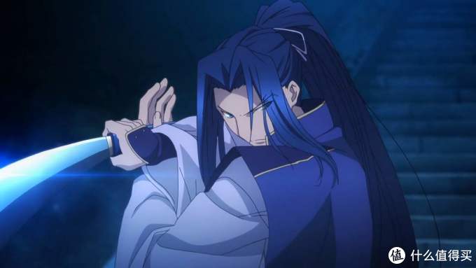 《fate/staynight》中佐佐木小次郎的"燕返"起手式