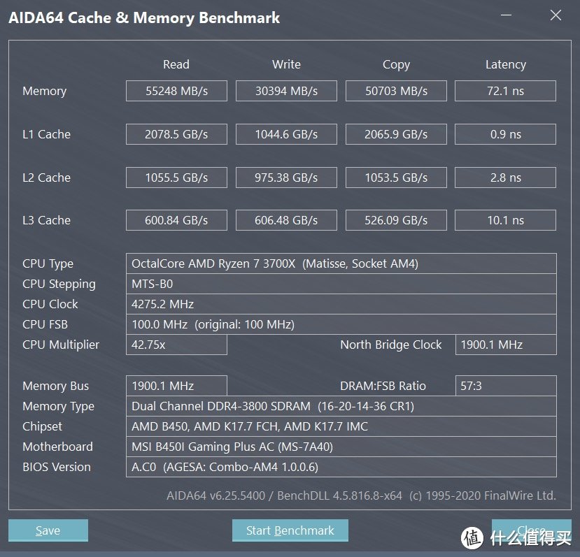 补测一下英睿达DDR4 3200 C9bjz,在Z390i/B550M/B450i的成绩差异!