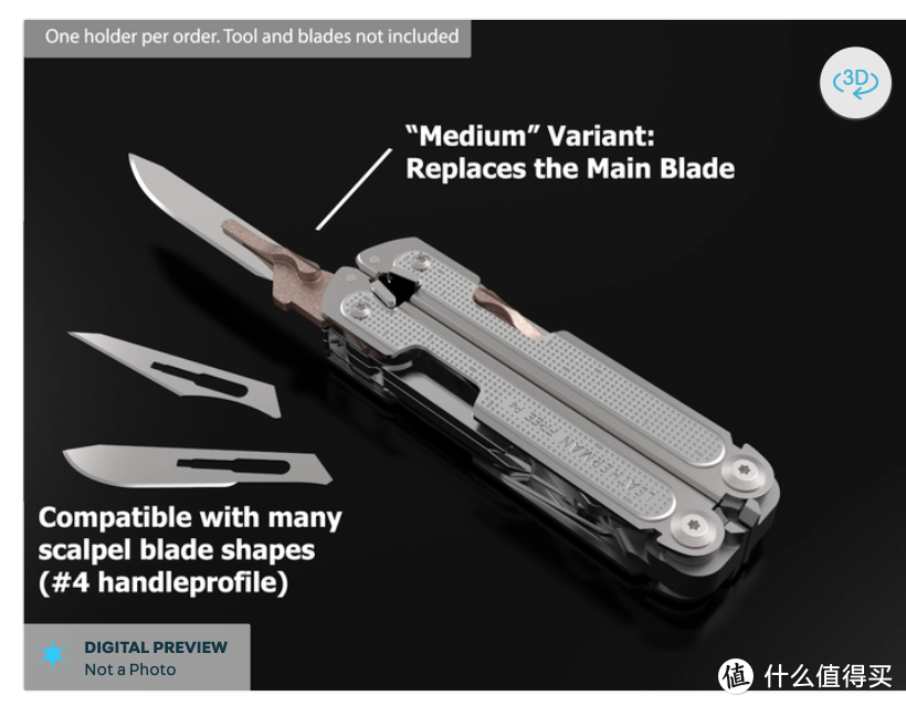 Leatherman P2&P4 改装 手术刀座