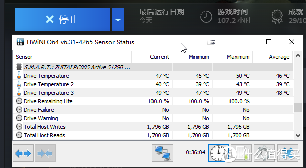 长江存储致钛PC005Active M.2 512GB 