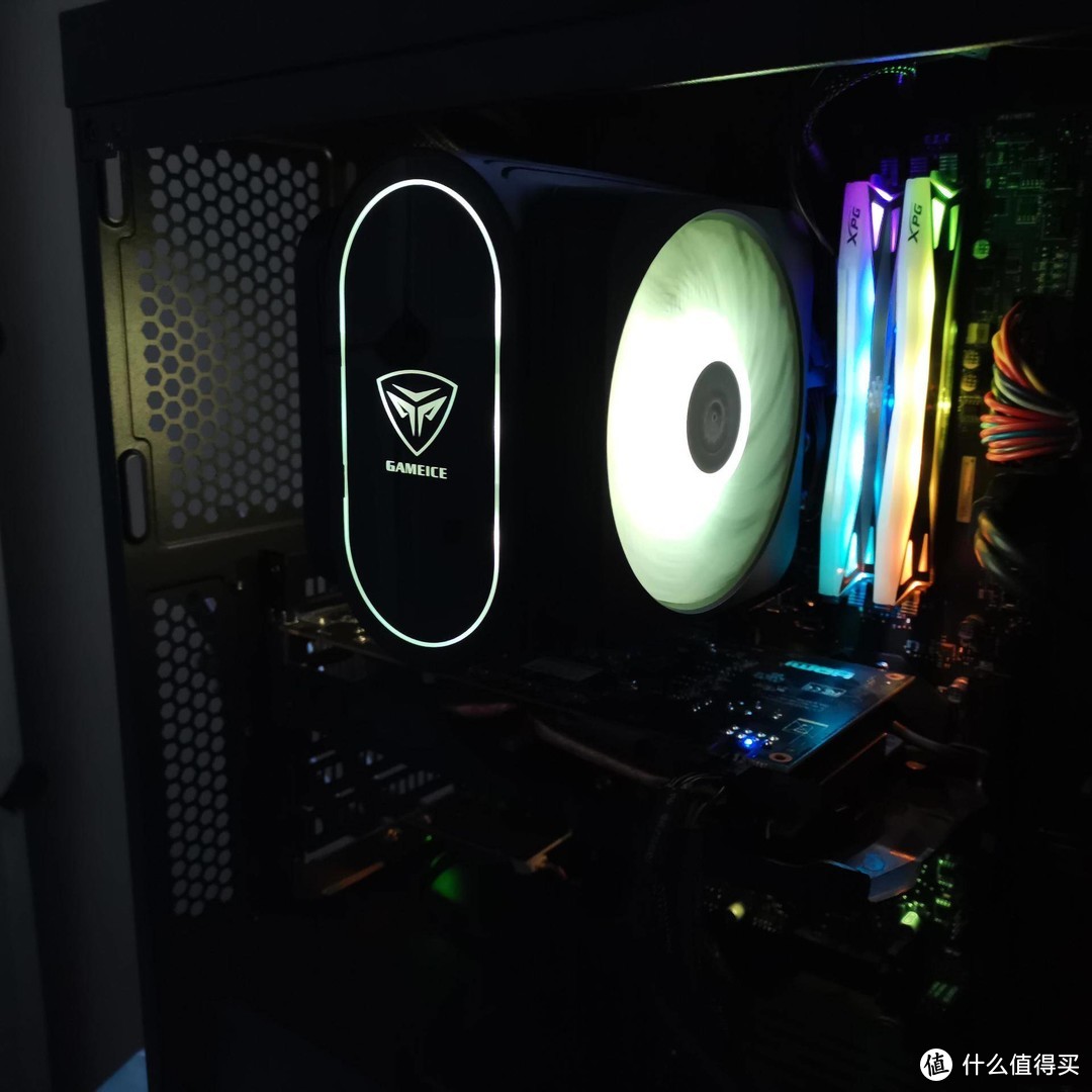 真材实料有颜值——超频三 东海逐鹿 GI-D66A RGB 塔式散热器开箱