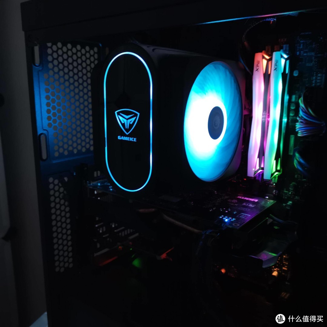 真材实料有颜值——超频三 东海逐鹿 GI-D66A RGB 塔式散热器开箱