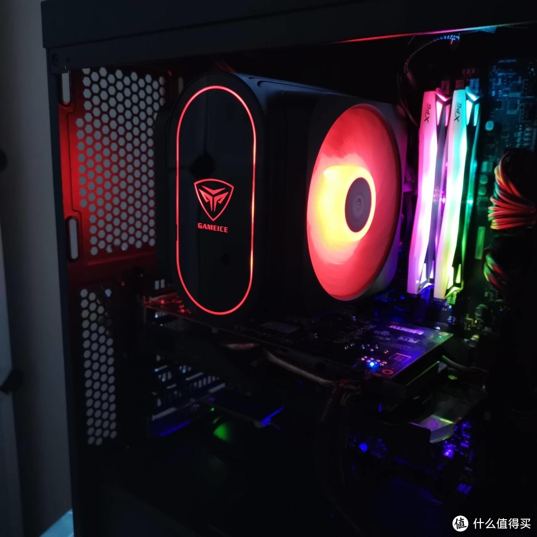 真材实料有颜值——超频三 东海逐鹿 GI-D66A RGB 塔式散热器开箱