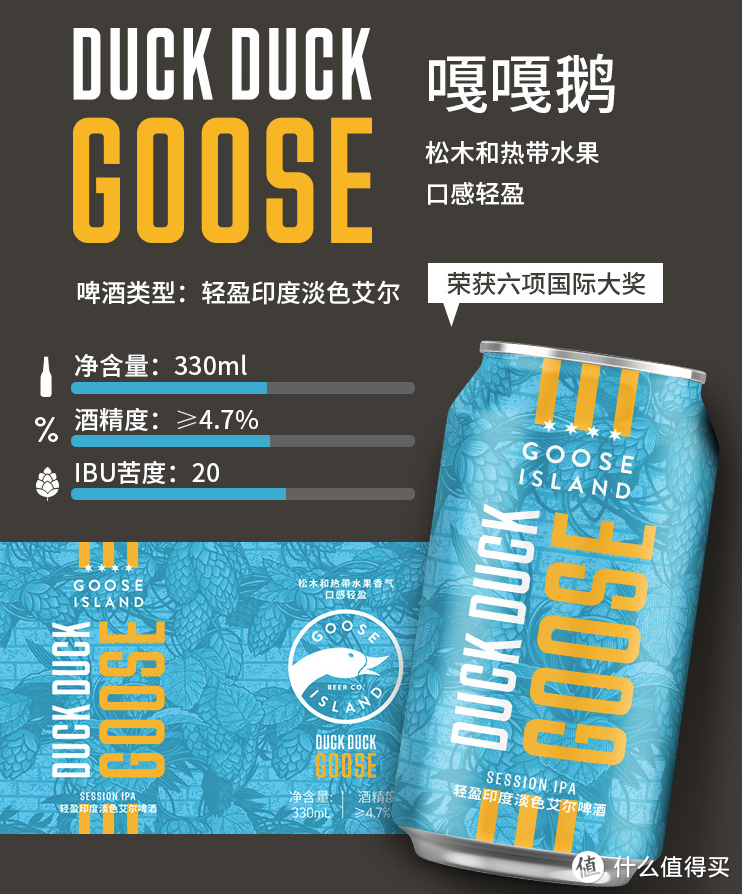 我是老手我能喝吗？——GOOSE ISLAND鹅岛精酿啤酒新手包众测报告