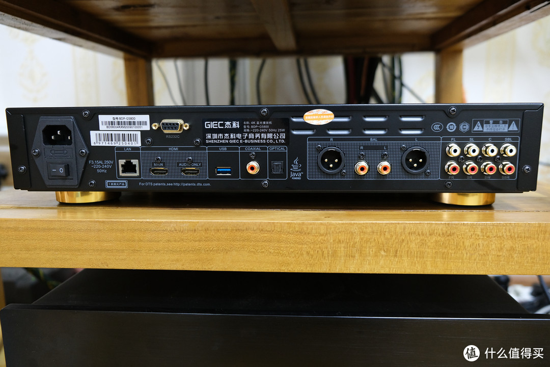 杰科G5800 4K UHD蓝光播放机,到手详细内部构造拆机图