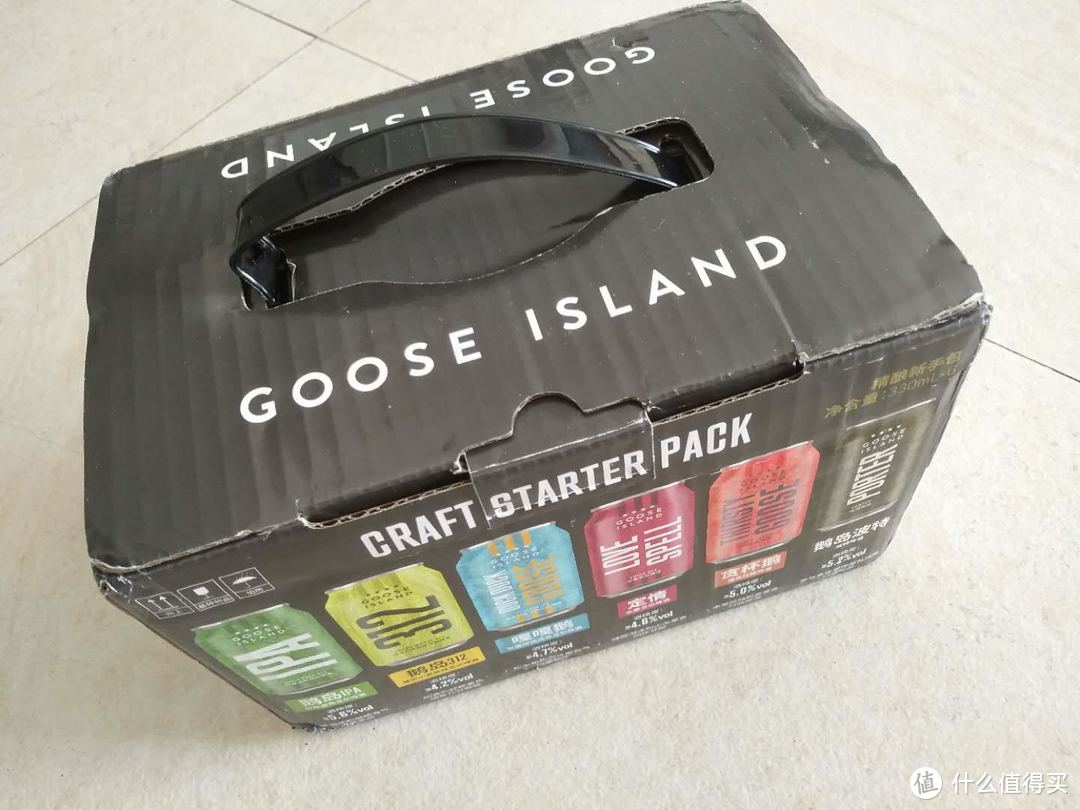 为普及精酿而来——GOOSE ISLAND  鹅岛精酿啤酒新手包6种口味礼盒装轻测