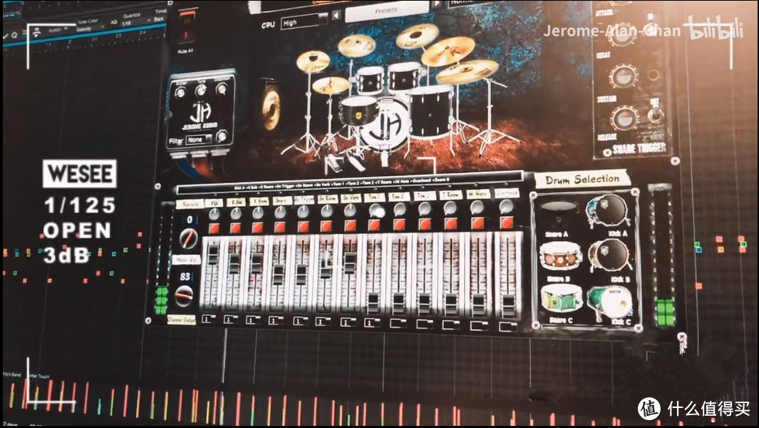 国产鼓音源Jerome Audio JAC DRUMS V1.1幕后 MZD Studios团队制作