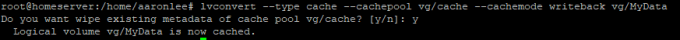 Ubuntu Server使用LVM Cache机制为大容量机械硬盘加速(保姆级教程)