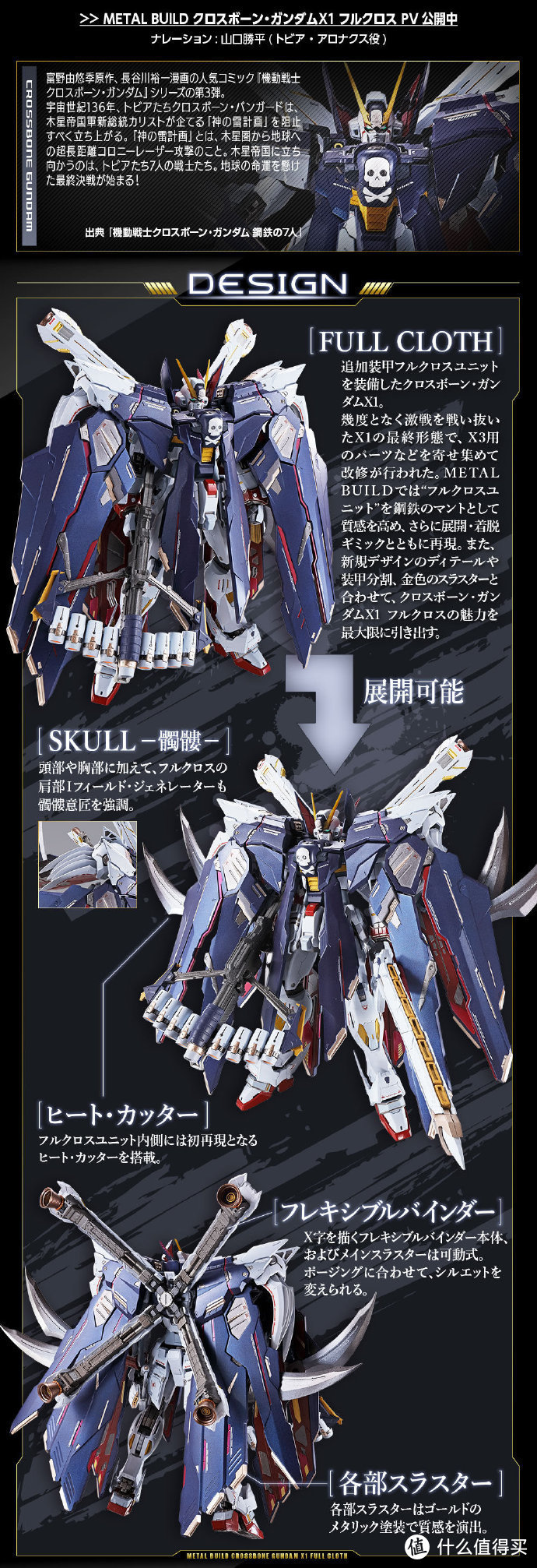 我是刚大木：Metal Build 全覆式海盗高达X-1正式公布