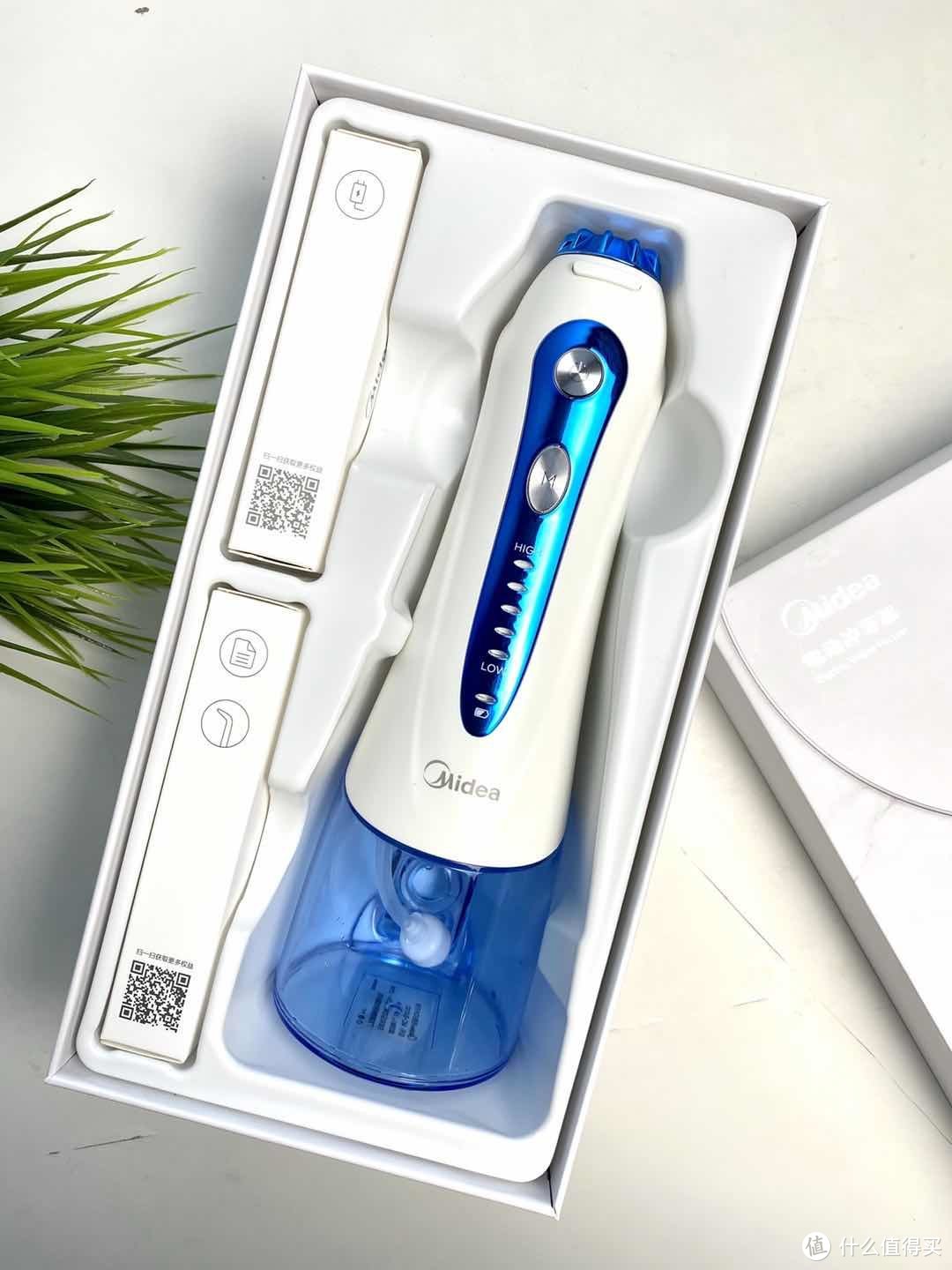 美的电动牙刷+美的冲牙器，我的护牙王炸组合