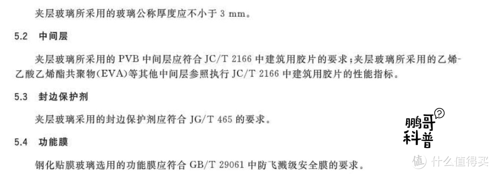 △ 在GB/T 36266-2018淋浴房玻璃中，对夹胶玻璃运用在淋浴房中的标准有明确规定