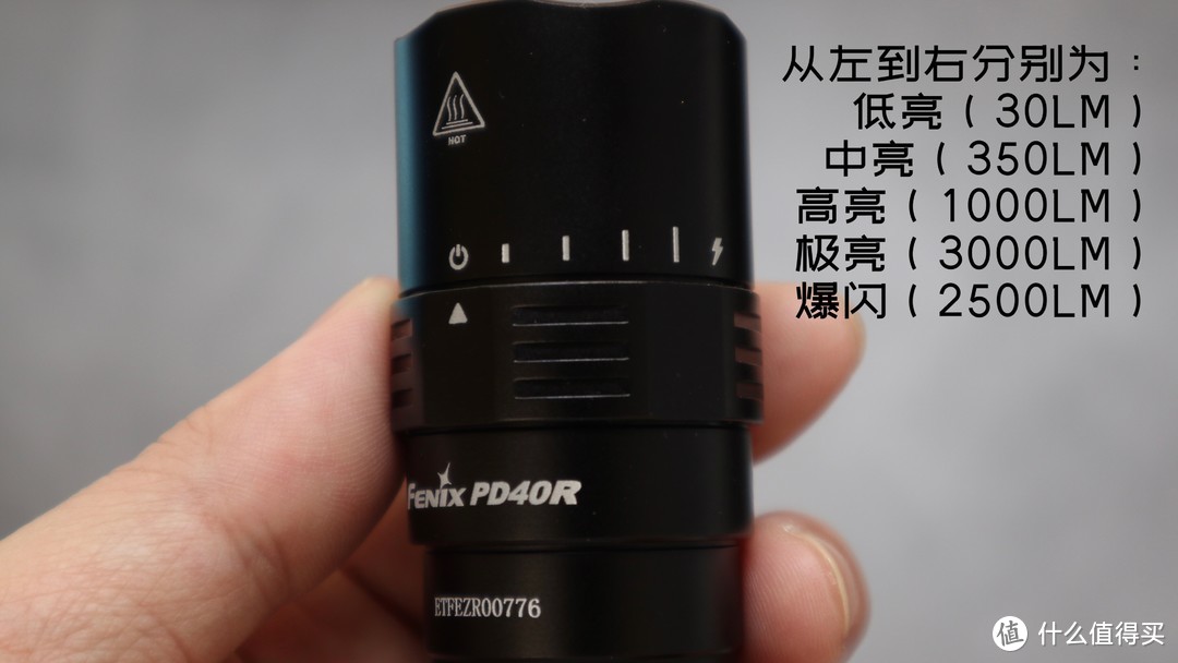 手中的“巨轮”——Fenix PD40R V2.0机械调光手电开箱