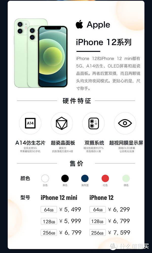 iPhone12 介绍及价格