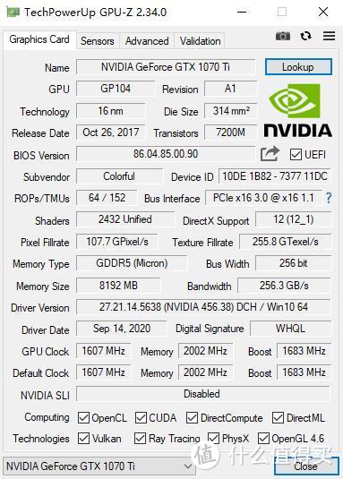 3080买不到怎么办，二手显卡先顶着呗、七彩虹GTX1070Ti Vulcan AD显卡 评测