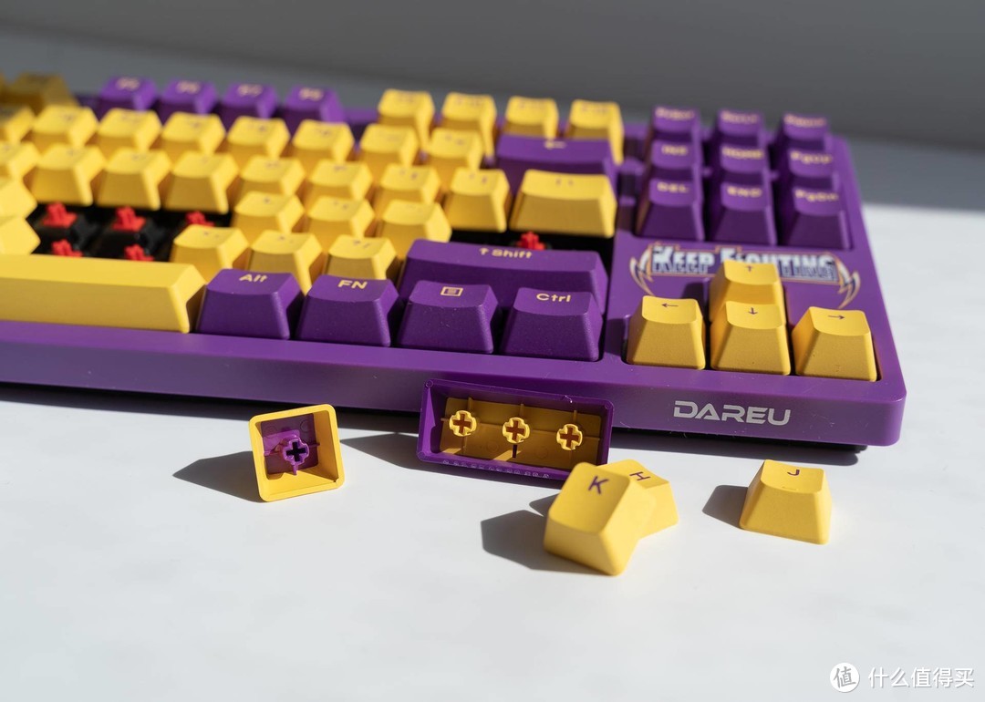 紫金王朝，篮球强将的首选键鼠套装—达尔优 A87机械键盘+A960轻量化有线鼠标