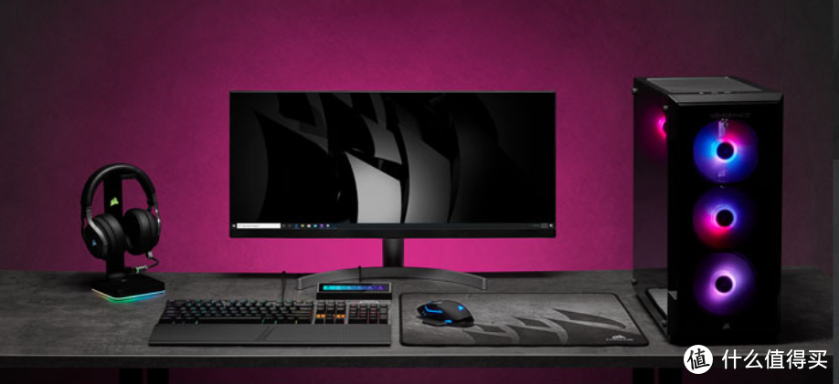 iCUE灯效系统串联起整个电脑桌：双11电脑RGB桌面之海盗船篇