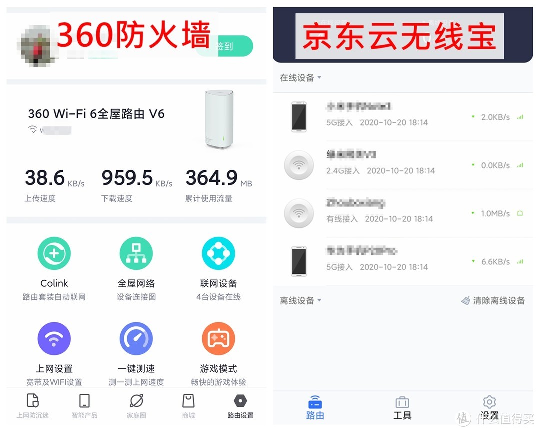 轻松挂机赚京豆，想象并非如此美好：京东云无线宝 360 Wi-Fi 6全屋路由 晒单