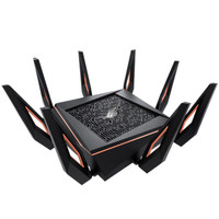 【WIFI6新一代WiFi｜一键加速｜2.5G游戏端口】华硕（ASUS）ROGGT-AX11000无线路由器/三频11000M游戏路由