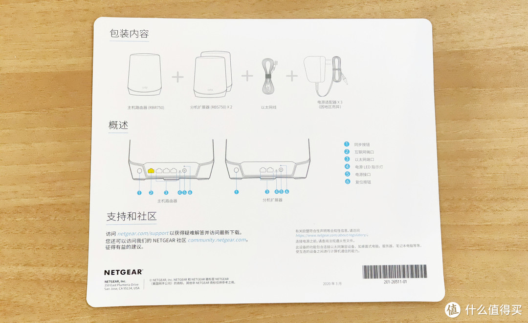 公司也能用上Wi-Fi6 Mesh网络了：NETGEAR Obri RBK753套装开箱和体验