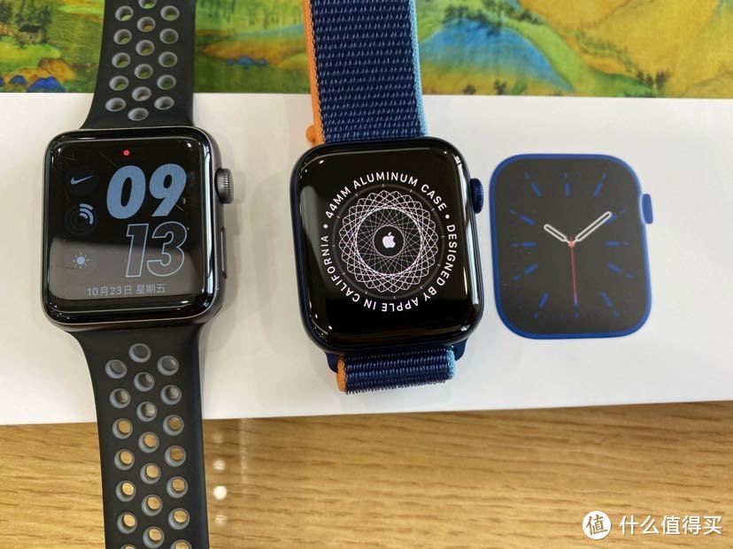 蓝色Apple Watch 6 44毫米晒单