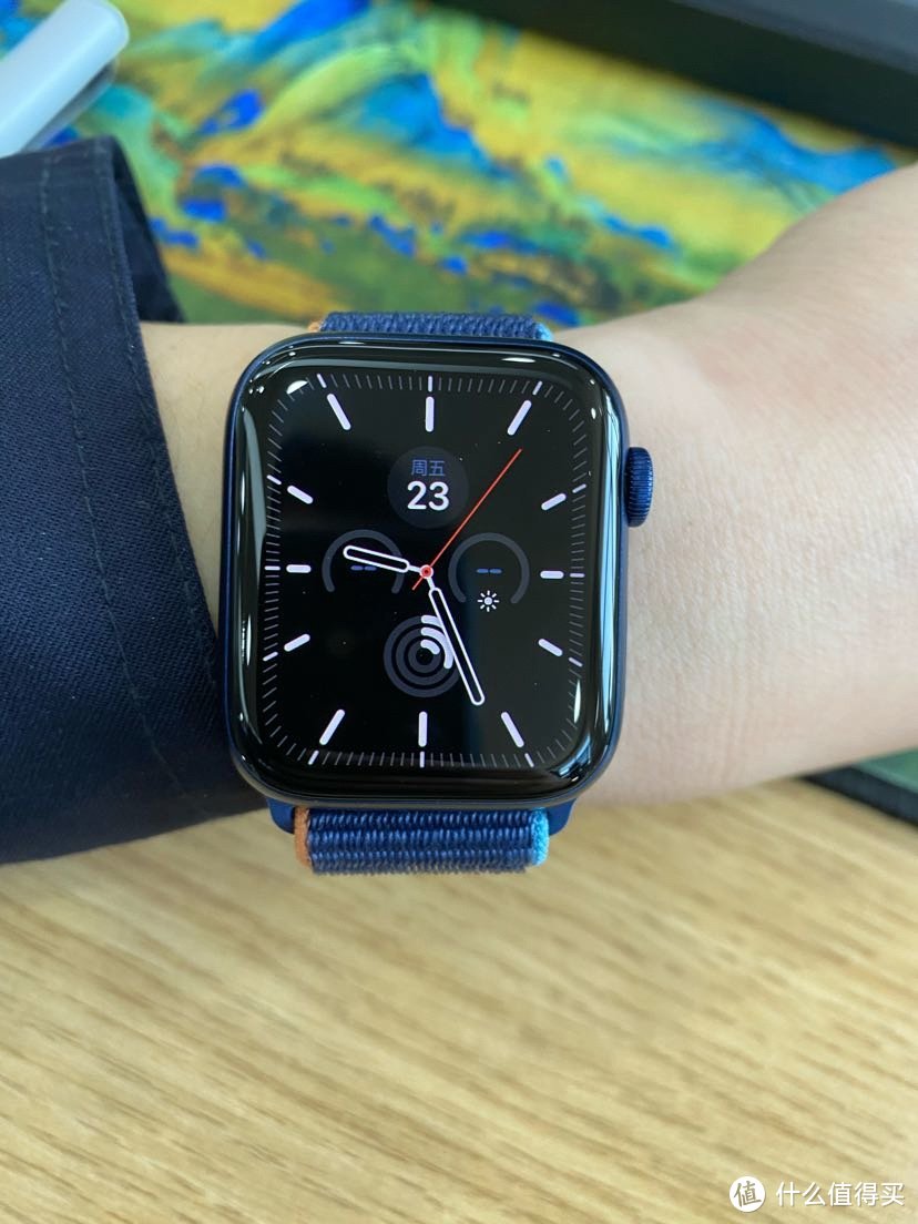 蓝色Apple Watch 6 44毫米晒单