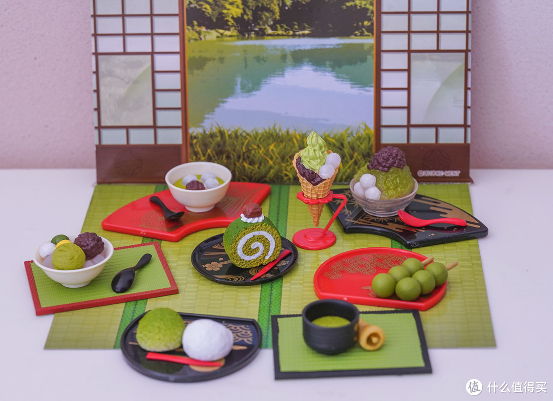  日本食玩系列（1）黑猫堂、庭院、抹茶甜点、江户时代