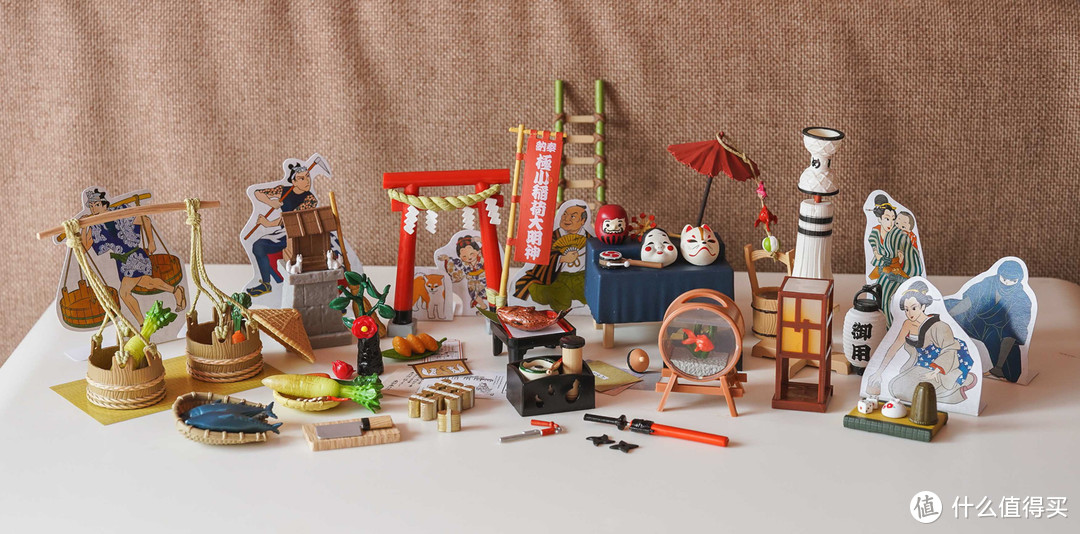  日本食玩系列（1）黑猫堂、庭院、抹茶甜点、江户时代