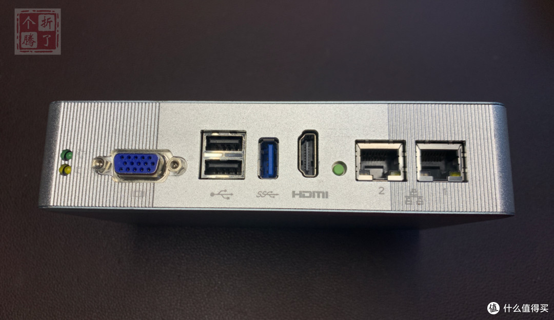 双千兆工控小主机 N2807+2G+32G 软路由 台湾产 很精致