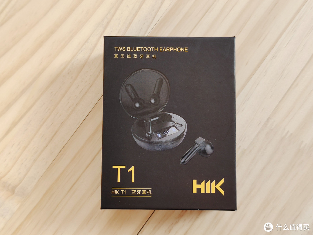 精准LED数字查看剩余电量，HIK T1 TWS半入耳蓝牙耳机体验