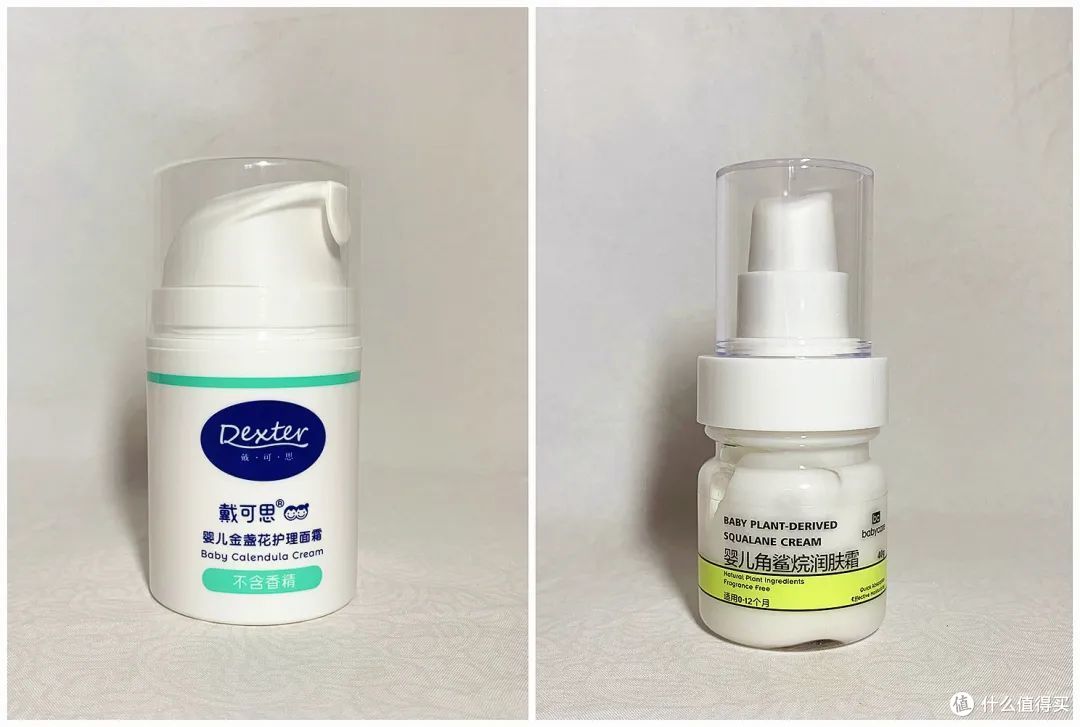 （左：戴可思 右：babycare）